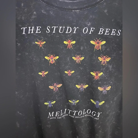 Fifth Sun womens Study of Bees Sweatshirt size small - Picture 8 of 8